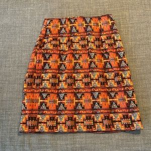 Vintage 90s The Limited Tribal Print Skirt sz.2